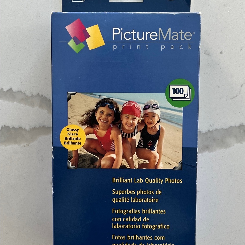 SEALED Epson Picture Mate Print Pack T5570 / 100 Sheets paper 4x6 Exp 10/2007